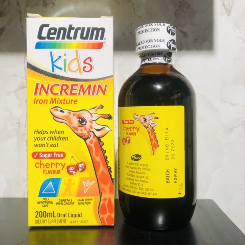 Siro CenTrum Kids cho bé ăn ngon miệng, hấp thụ tốt