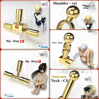 Đồ độ mô hình khớp thay thế cho Frame Arm girl (vai / hông / eo) joint connectors metal part Pretty armor PA