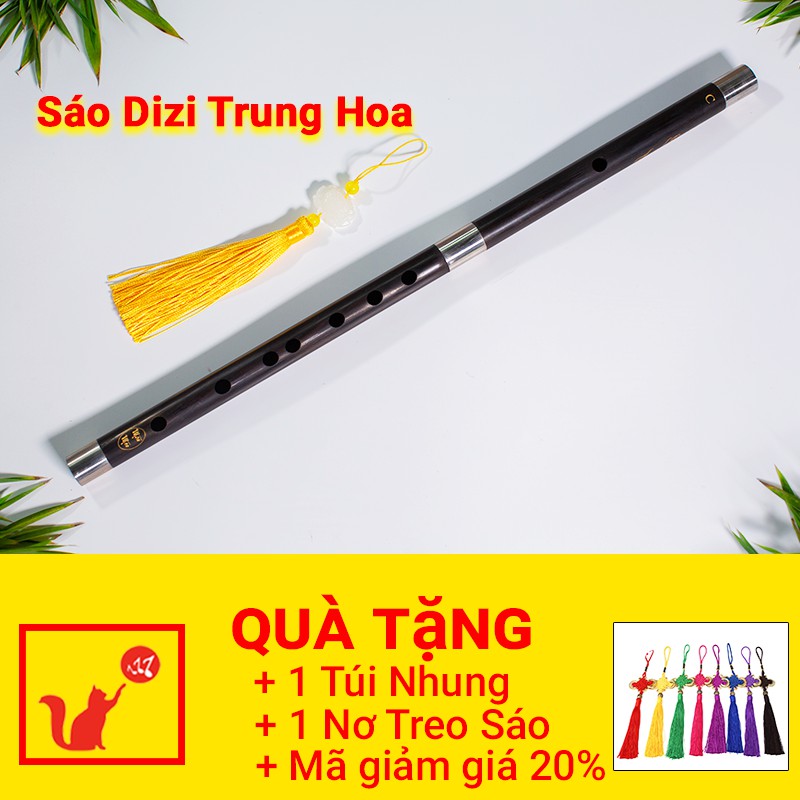 Sáo Dizi Ma Tiêu Cực Độ 🎁FREESHIP🎁 Giảm Giá 20K Khi Nhập  Sáo Trúc Mão Mèo Chính Hãng