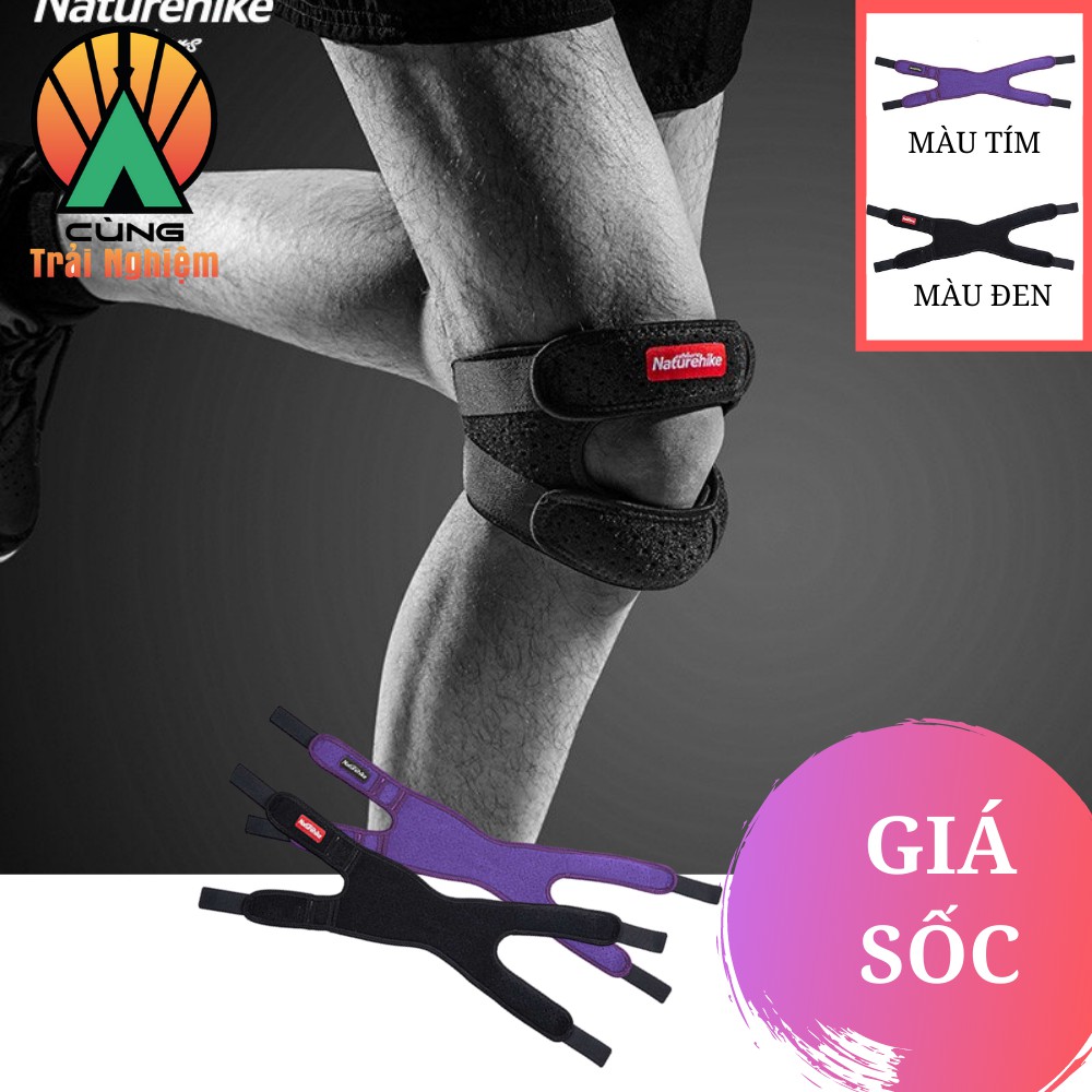 [CHÍNH HÃNG] Băng Quấn Bảo Vệ Đầu Gối Naturehike Hạn Chế Chấn Thương Dành Cho Chạy Bộ, Tập Thể Thao NH20HJ009