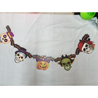 Dây Giăng Giấy In Hình Trang Trí Halloween