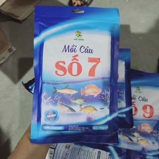 Mồi câu cá số 7, số 9, mồi câu tanh ốc hến- mồi câu phú thành