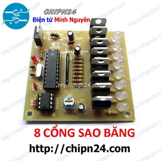 [1 CÁI] (B87) Mạch led 8 cổng Sao Băng Công suất TIP