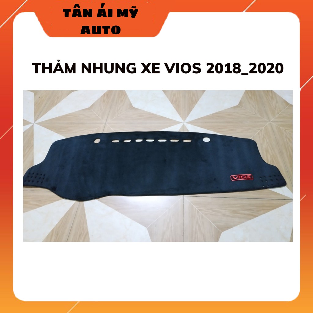 THẢM CHỐNG NÓNG TAPLO XE TOYOTA VIOS THẢM NHUNG 2018-2020