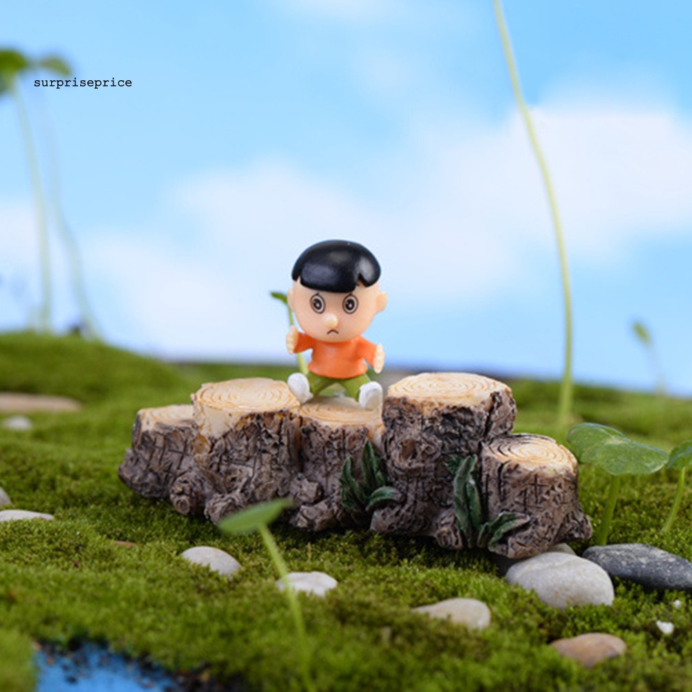 Đồ trang trí Cây Gõ Kiến Bằng Nhựa Resin Trang Trí Tiểu Cảnh