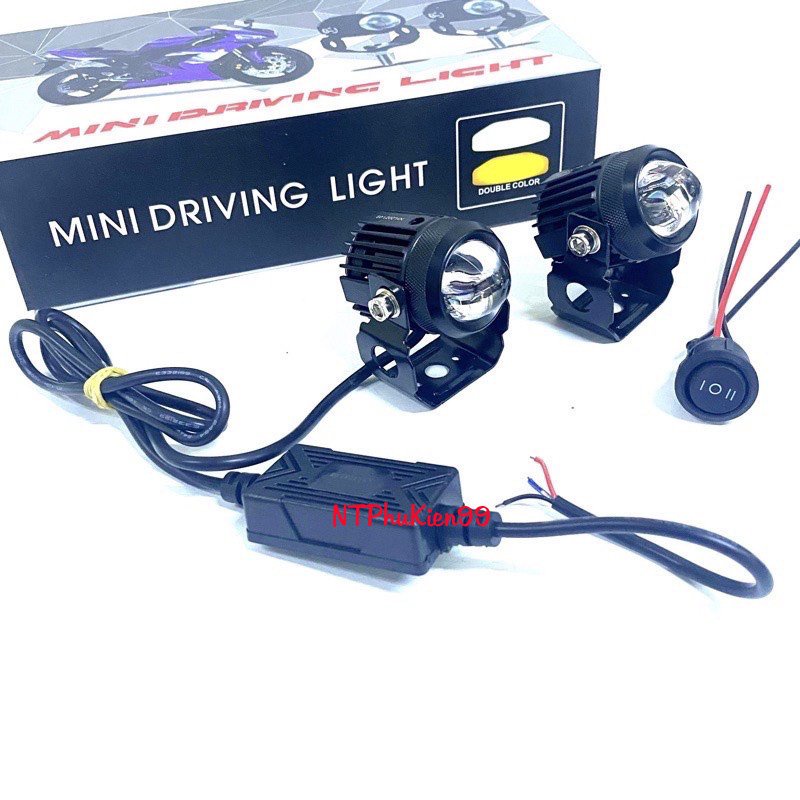 Đèn Led trợ sáng mini loại 1 Có 2 nhiệt màu