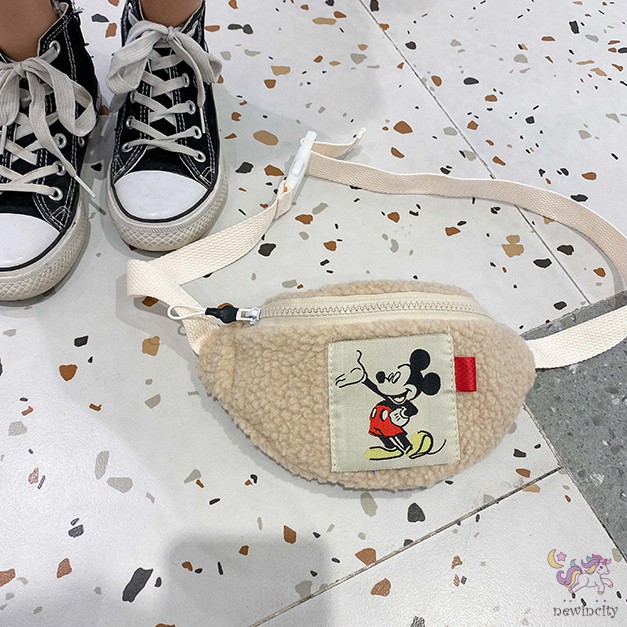 Túi Đeo Chéo Hoạ Tiết Hoạt Hình Đáng Yêu Cho Bé Gái