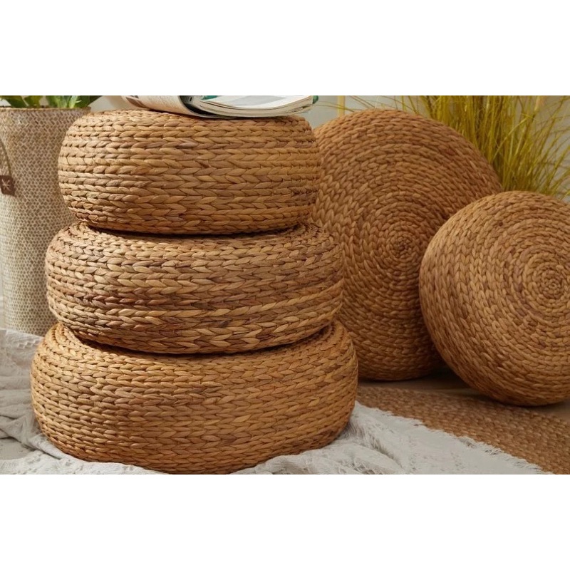 Đôn lục bình nhiều kích thước dùng làm ghế ngồi decor trang trí không gian phòng khách phòng thư giãn