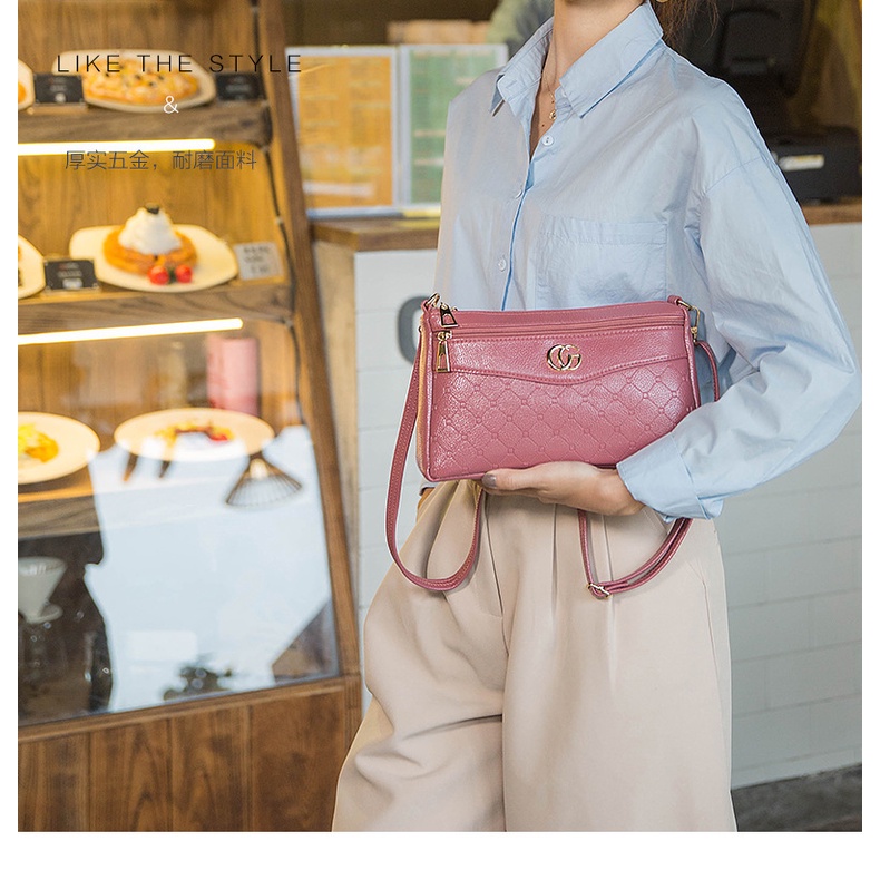 Túi đeo chéo nữ da mềm nhiều ngăn giá rẻ BAG U CG112