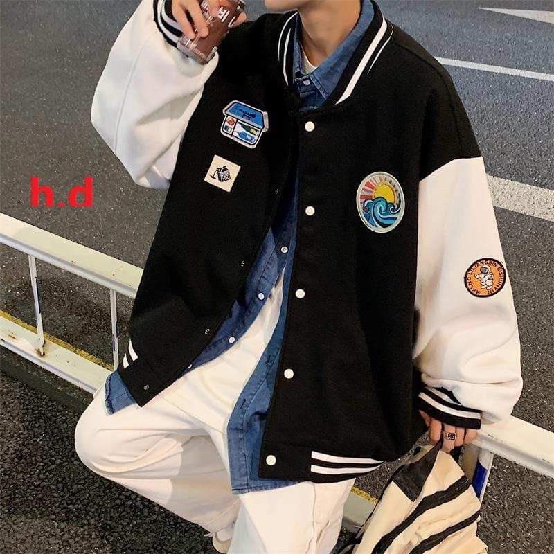 Áo khoác bomber Jacket nam nữ C26,Ngôi nhà Hàng loại 1 cá tính Trend 2022 phong cách Hàn QuốcChất nỉ vs gió chống nắng