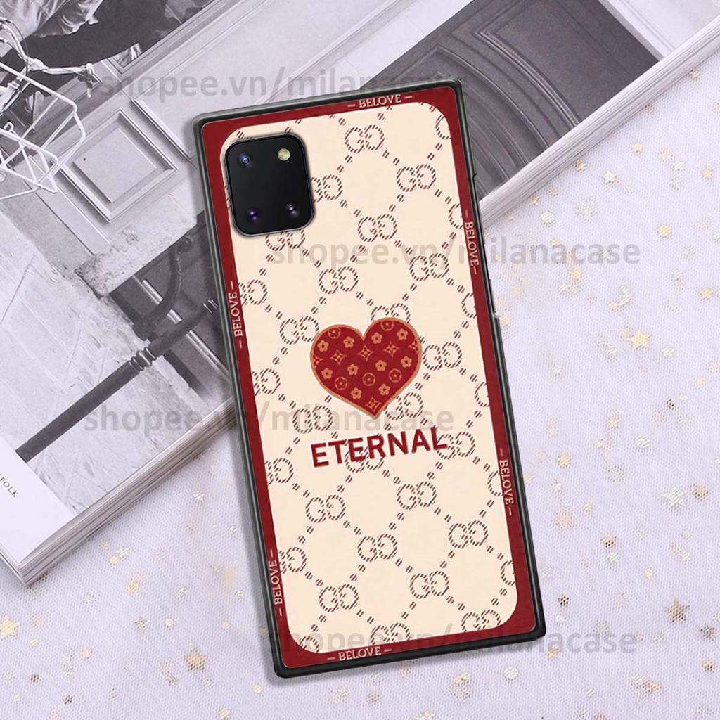 Ốp Samsung Note 10 Lite hình trái tim be love tình yêu siêu đẹp, cá tính, thời trang