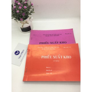 Quyển A5 dày 60 tờ Phiếu Xuất Kho 1lien/2lien/3lien Có Rãnh Xé