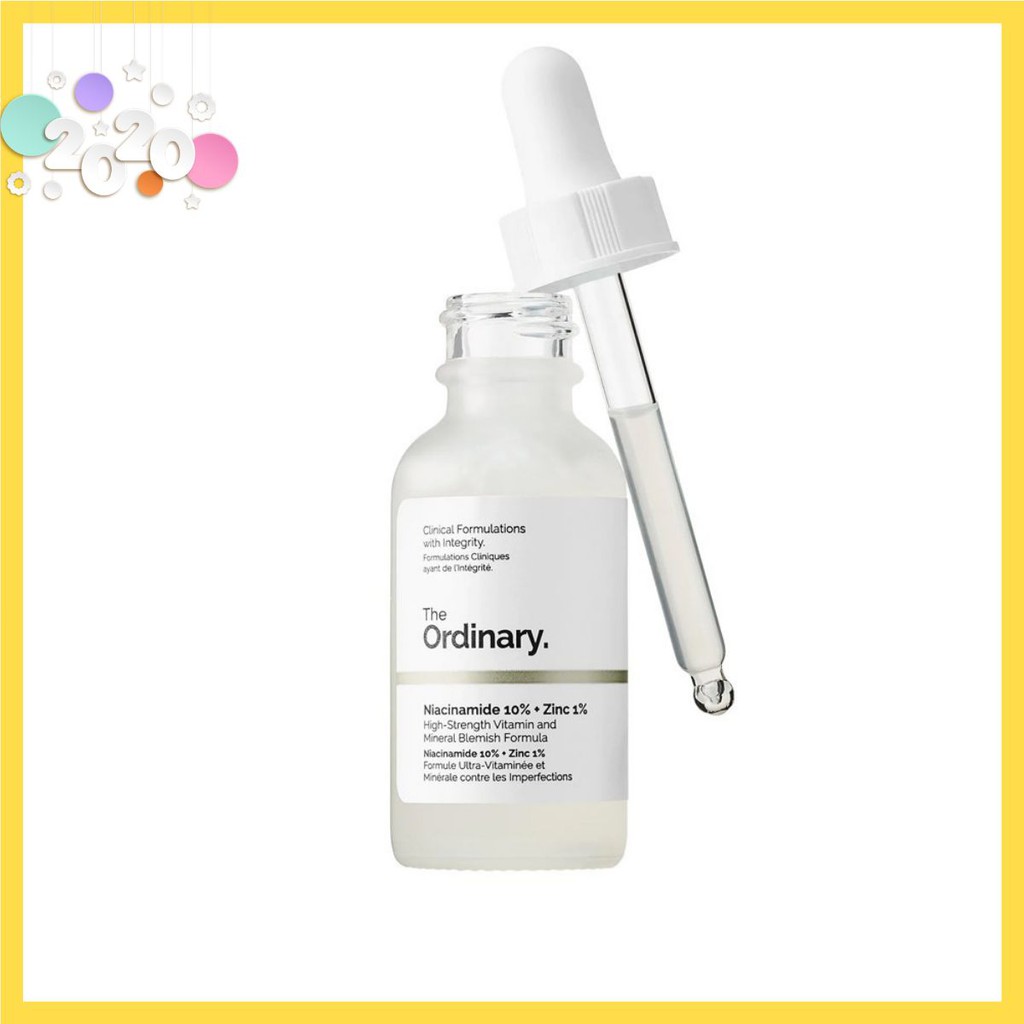 [ĐẠI TIỆC SALE] Tinh chất Niacinamide 10% + Zinc 1% - The Ordinary [FLASH SALE]