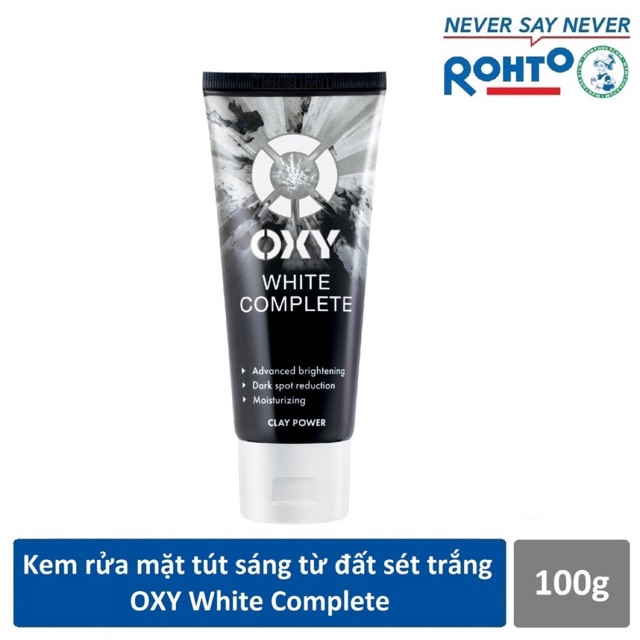 Sữa rửa mặt Oxy White Complete nam 100g