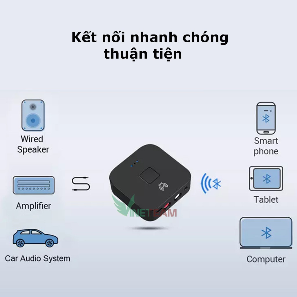 Thiết Bị Nhận Bluetooth , NFC Cho Loa Và Amply BLS-B11 - Bộ thu Bluetooth B11 -dc4308