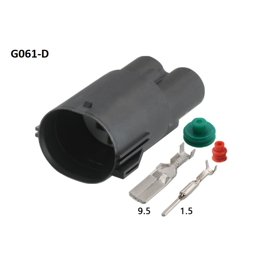 G061-Giắc cắm quạt làm mát Đầu nối hỗn hợp 4 lỗ