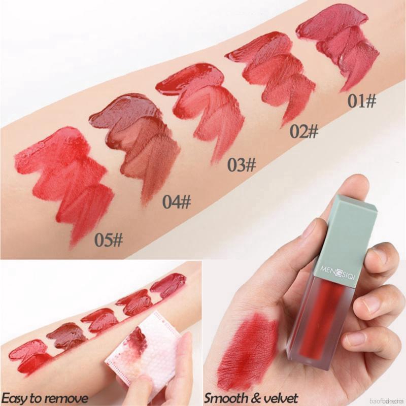 [Hàng mới về] Son kem lì mượt như nhung trang điểm lâu trôi và kháng nước 6 màu tùy chọn | BigBuy360 - bigbuy360.vn