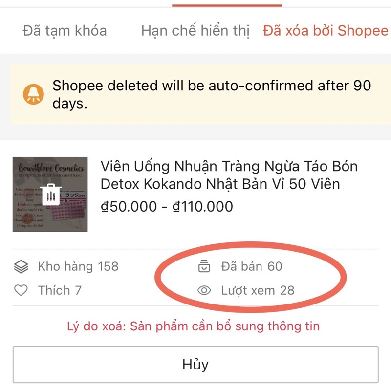 Detox Nhuận Tràng Kokando Nhật Bản 50 Viên