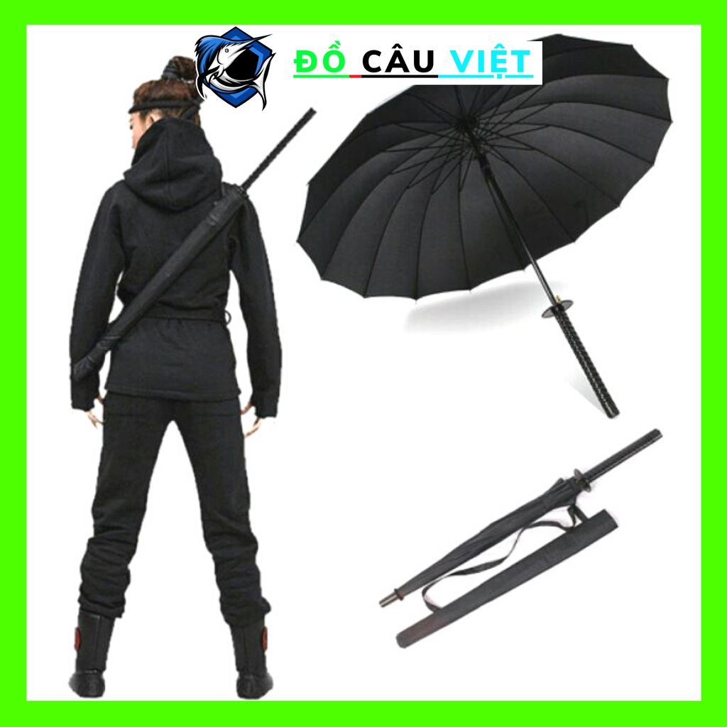 Ô dù che mưa cán kiếm nhật, ô 16 nan