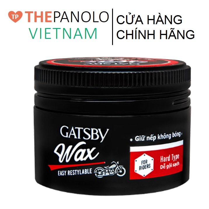 (TẶNG SAMPLE SÁP CAO CẤP) SÁP WAX BARBER CHUẨN KIỂU UNDERCUT - DỄ CHỈNH KIỂU SAU KHI ĐỘI MŨ BẢO HIỂM  - GATSBY VIỆT NA