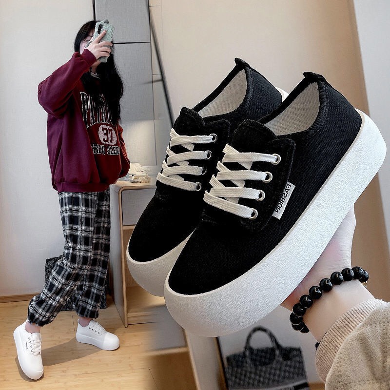 Giầy thể thao vải cao cấp canvas [SIÊU HOT] phong cách trẻ trung,thon gọn MSP8022