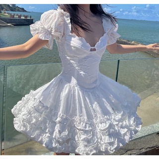 A. đầm xoè 3 tầng amelie - miko dress