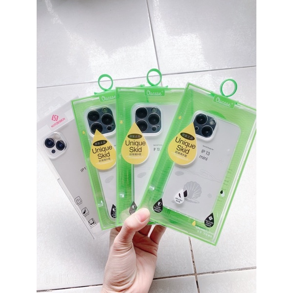 Ốp Silicon trong dẻo hãng Vucase Iphone 13 mini, 13 pro,13 pro max