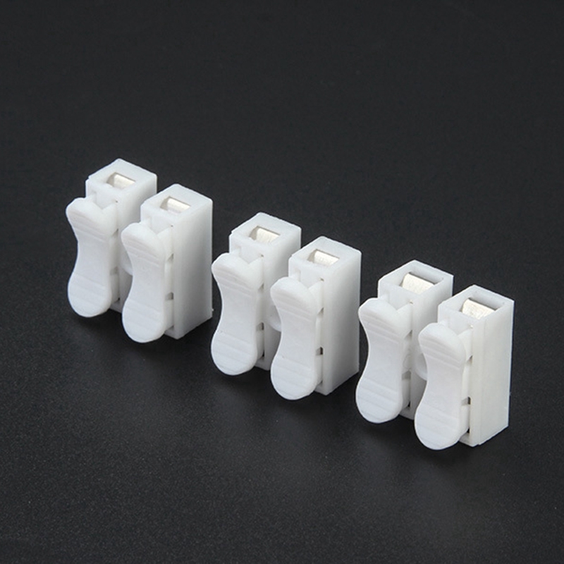 Set 50 đầu nối dây điện 2 đầu có kẹp tiện dụng