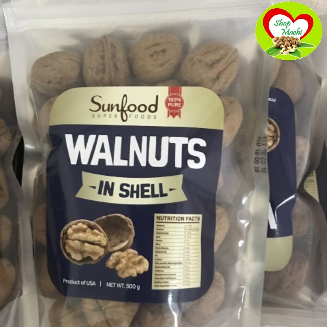 Quả óc chó Mỹ gói 500g