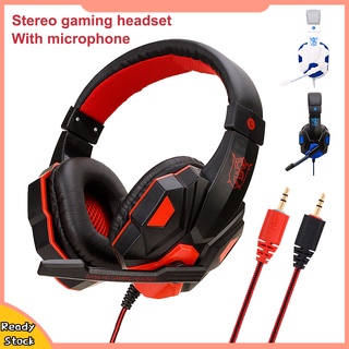 Tai nghe trùm đầu chơi game có mic hua soyto sy830mv