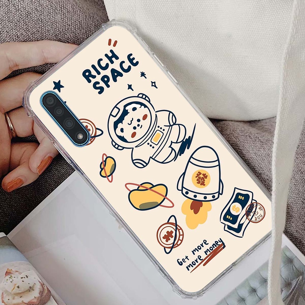 Ốp Vsmart Live in hình vũ trụ, phi hành gia bầu trời cute dễ thương