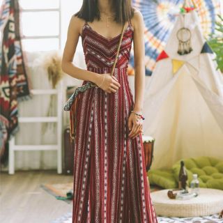 Maxi Boho Đi Biển siêu Hot 2019