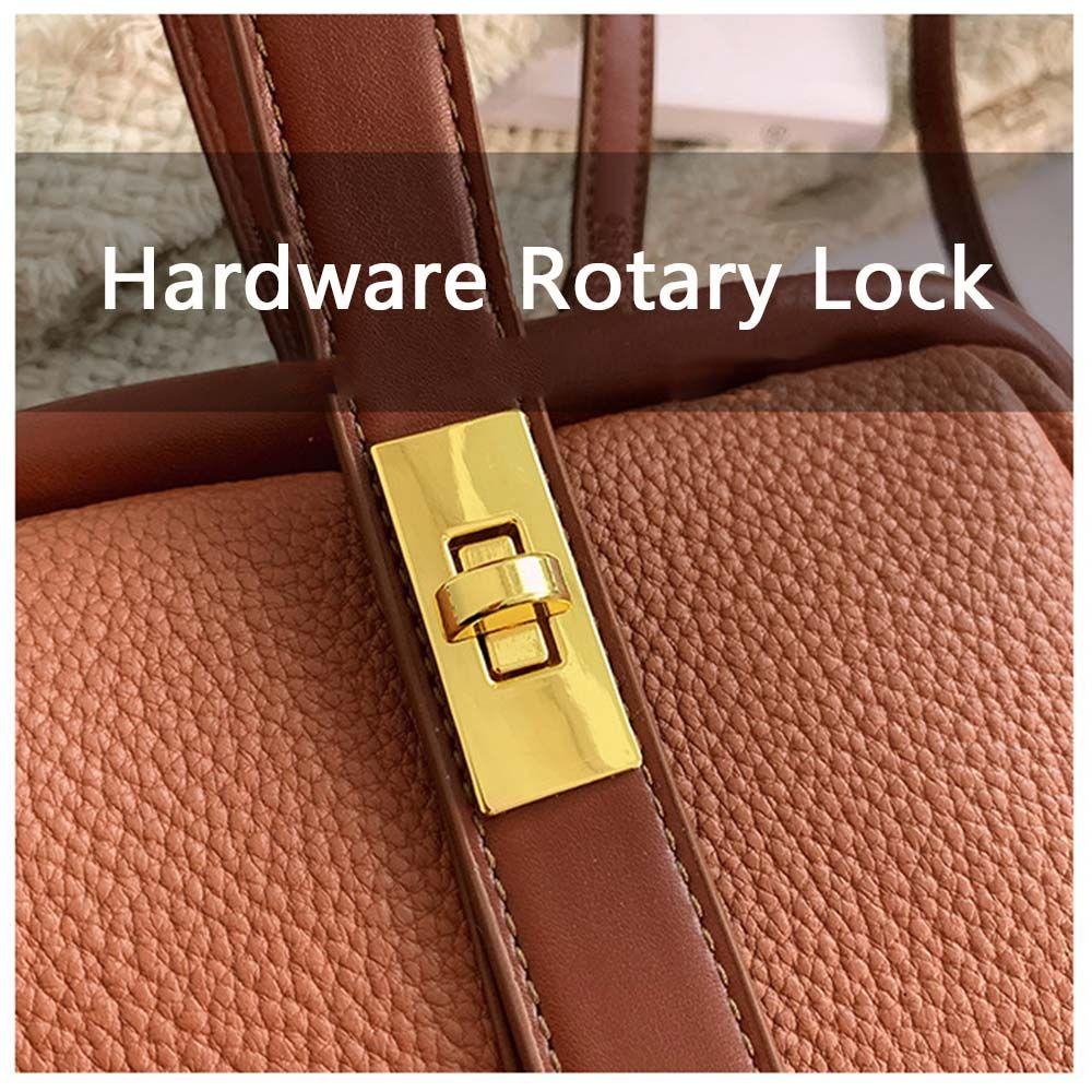 CACTU Túi Xách Tay Nữ Kiểu Dáng Retro Thời Trang Cá Tính