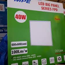 MPE, BH 2 Năm, Đèn LED BIG Panel Âm trần 60x60 40W Sang trọng, Hàng Việt Nam, Công nghệ Đức - Chất lượng cao
