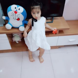 (Size 4/5y Ảnh thật shop chụp) Váy maxi Next xuất dư xịn