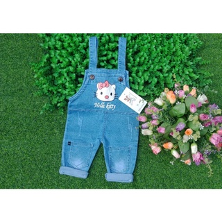 Yếm jean quần dài cho bé