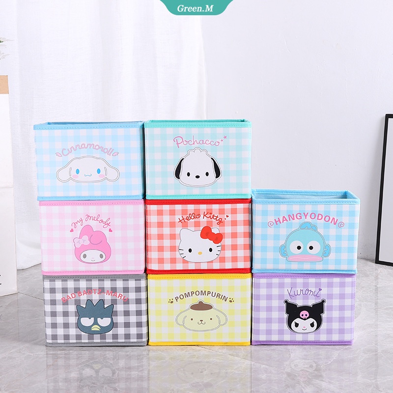 Hộp Đựng Đồ Trang Điểm Bằng PU In Họa Tiết Hoạt Hình Kuromi Đáng Yêu