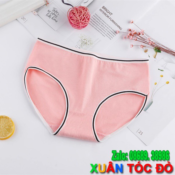  SỈ ZALO RẺ HƠN NHIỀU_ Quần Lót Cotton Nhiều Màu Viền Kẻ Mới Siêu Đẹp H013 | BigBuy360 - bigbuy360.vn