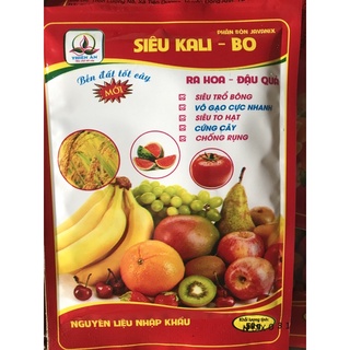 SIÊU KALI - BO ,NGUYÊN LIỆU  NHẬP KHẨU, RA HOA - ĐẬU QUẢ , BỀN ĐẤT TỐT CÂY MỚI, GÓI 50gam
