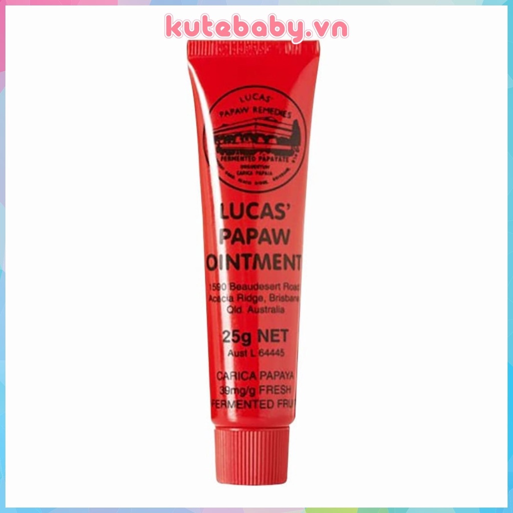 Kem đu đủ đa năng Úc Lucas Papaw Ointment 15g