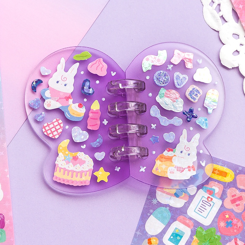 Flowertree 1 Sticker Dán Trang Trí Hình Mèo Dễ Thương