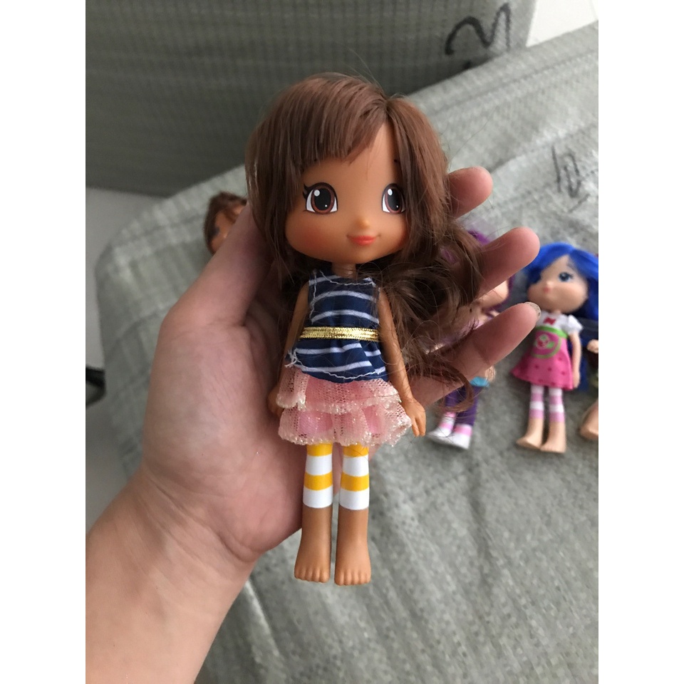 Mẫu búp bê cô bé dâu tây 15cm chính hãng đa dạng cho trẻ em