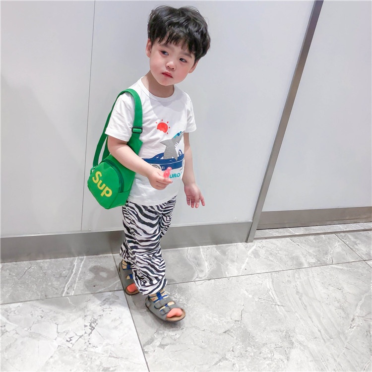 Túi bao tử thời trang chữ SUP nhiều màu túi đeo vai trẻ em cho bé trai bé gái