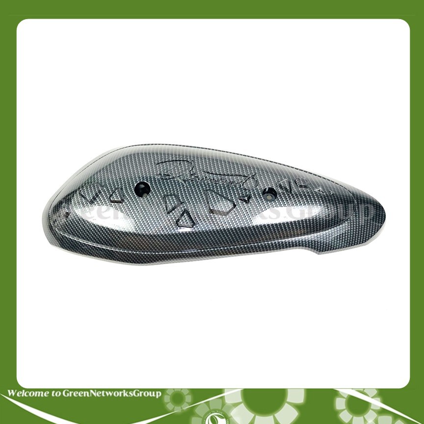 Ốp che pô carbon xe SH mode Greennetworks