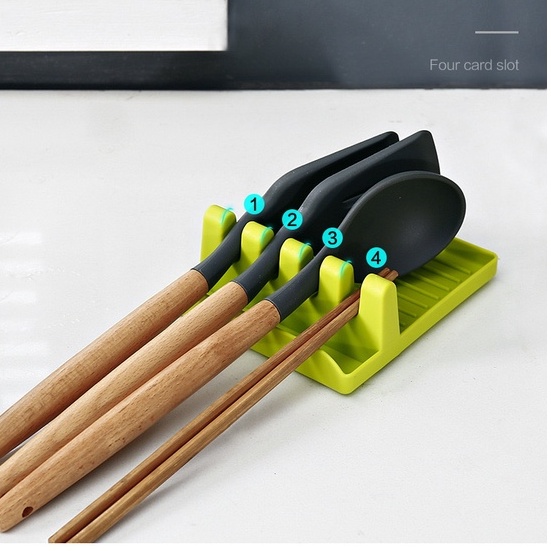 Giá Để Dụng Cụ Nhà Bếp Đa Năng Chống Trượt Tiện Lợi - Giá để nắp vung, đồ nấu bếp tiện lợi