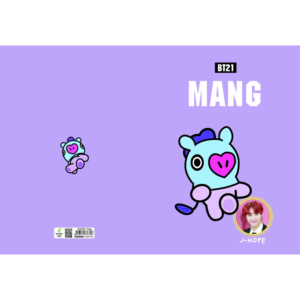 Sổ nhỏ BTS - Mang BT21 (CACHEP)