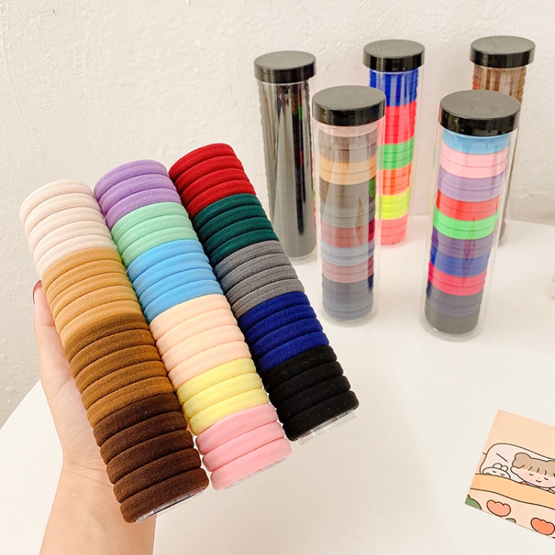 Dây buộc tóc cao su thời trang Hàn Quốc dễ thương cho bé gái