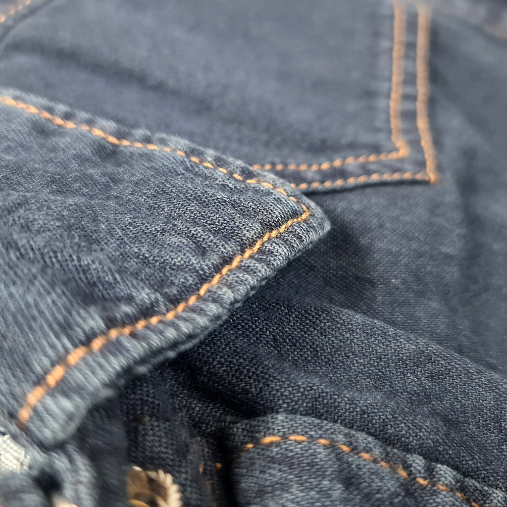 áo jean nam dài tay cao cấp vải cotton dày đẹp hàng chuẩn size vải đẹp | BigBuy360 - bigbuy360.vn