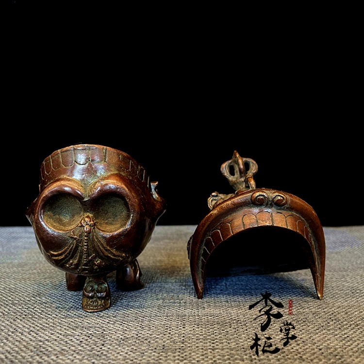 Bát sọ cúng dường Kapala - Pháp khí Mật Tông - Phật giáo Tây Tạng