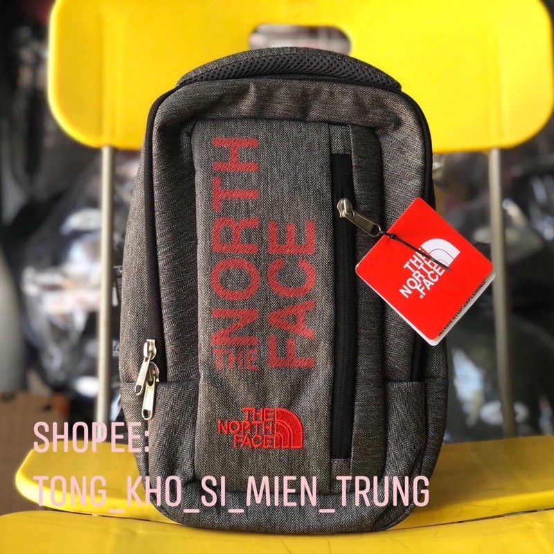 Túi đeo chéo nam nữ The North Face phong cách thời trang có ngăn chống sốc đựng ipad máy tính bảng